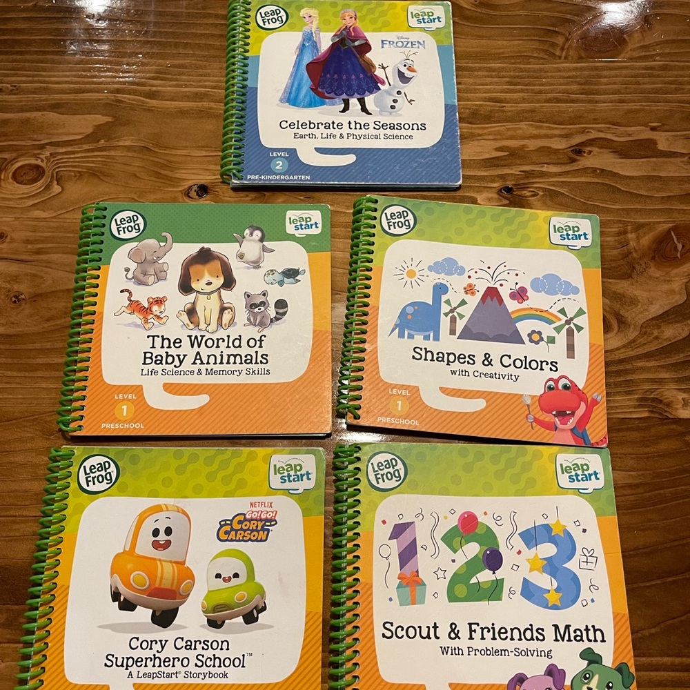 Leap pad books